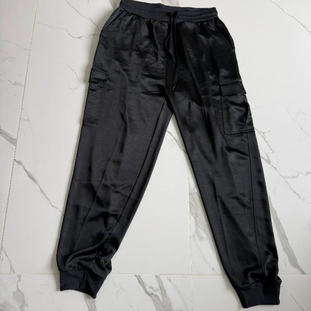 GSTQ- Satin Cargo Jogger